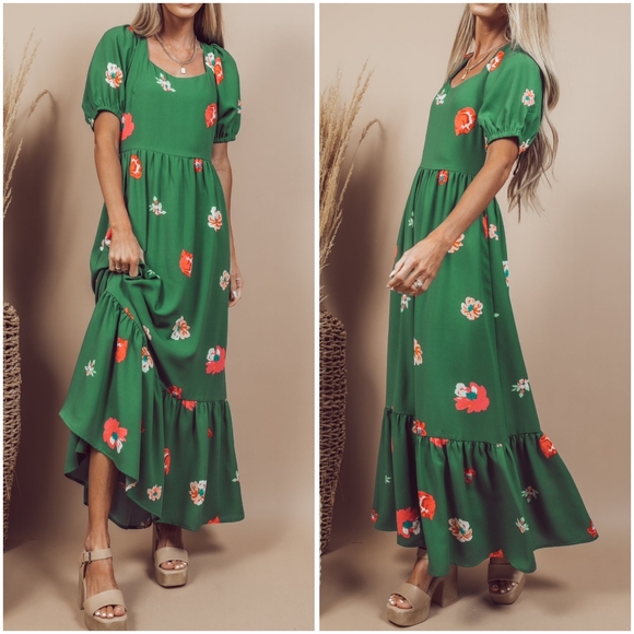 SUGARLIPS As You Are Lynette Floral Sweetheart Maxi Dress - Picture 6 of 13